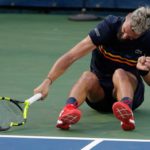 French tennis player Benoit Paire unleashes racket-breaking tantrum at Citi Open