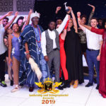 HRM Oba Bankole Ojutalayo expresses warm admiration to the Platinum Performing Arts Group at EPRA 2019.