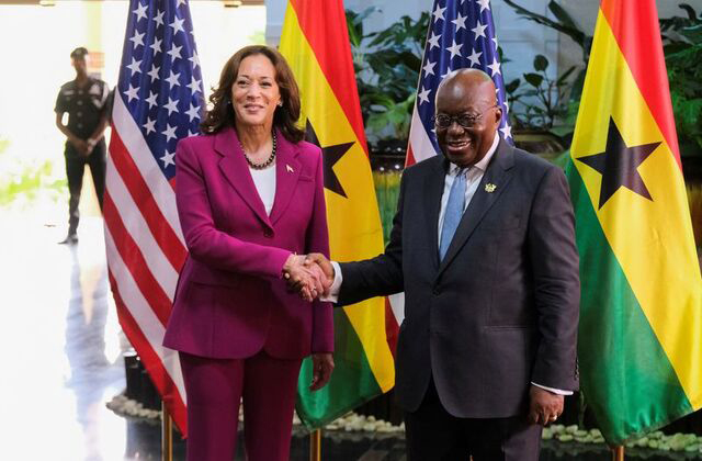 Kamala Harris Starts Africa Tour In Ghana, Announces Security Aid ...